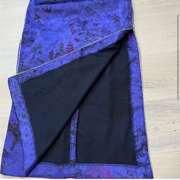 Zara midi slit Japanese style skirt size small new - Picture 2 of 4